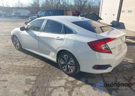 2018 Honda Civic Ex-T z USA, uszkodzony, nr VIN JHMFC1F32JX017382